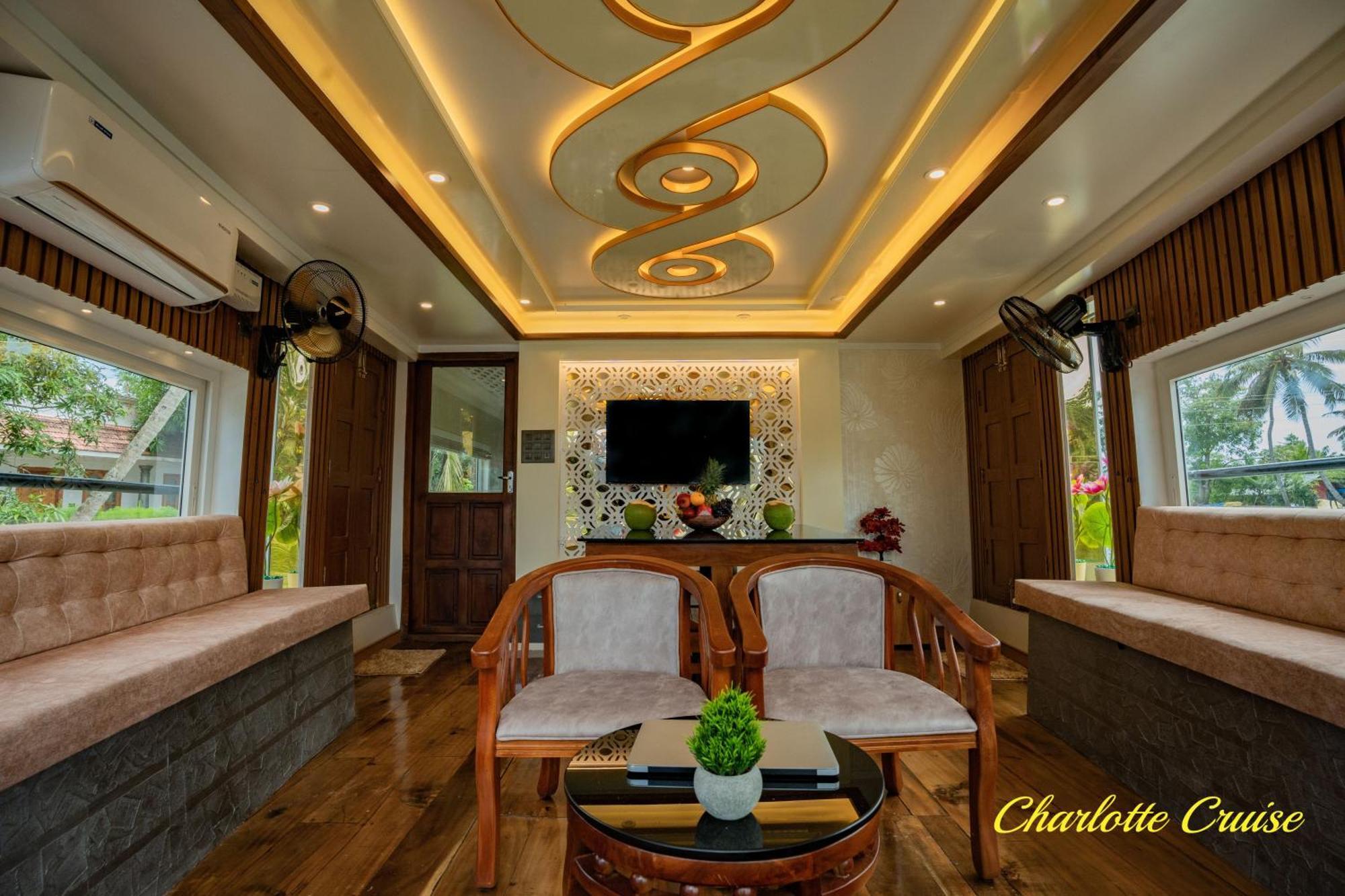מלון Alappuzha Charlotte Cruise House Boat מראה חיצוני תמונה
